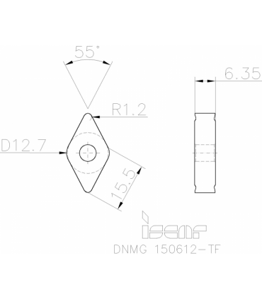 DNMG 150612-TF IC6025