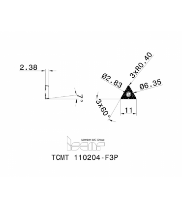 TCMT 110204-F3P IC807