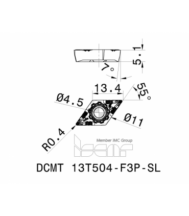 DCMT 13T504-F3P-SL IC8250