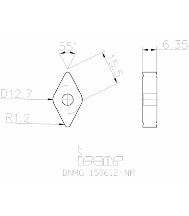 DNMG 150612-NR IC8250