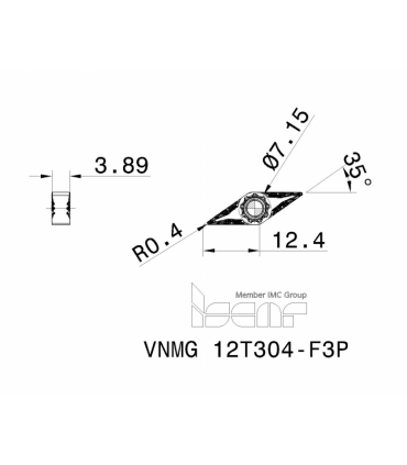 VNMG 12T304-F3P IC830