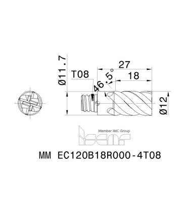 MM EC120B18R000-4T08 IC608