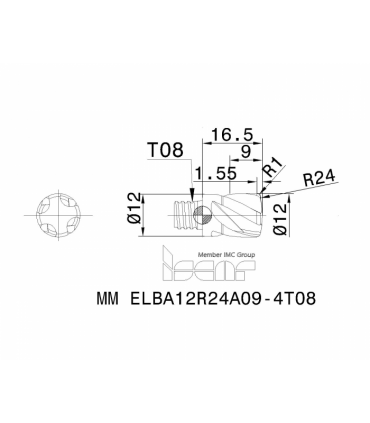 MM ELBA12R24A09-4T08 IC08