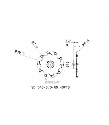 SD D40-3.0-R0.4SP13 IC908