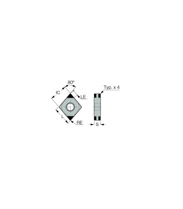 CNGA 120408T-MC IB55