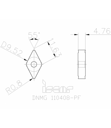 DNMG 110408-PF IC8150