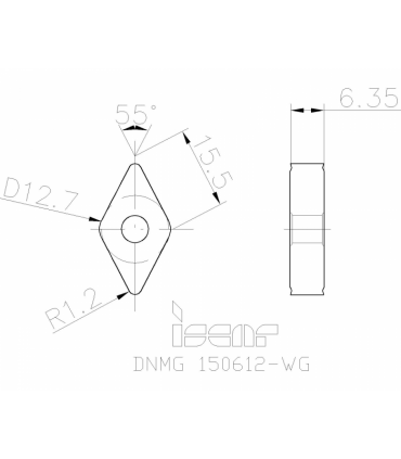 DNMG 150612-WG IC5010