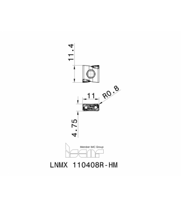 LNMX 110408R-HM IC8250