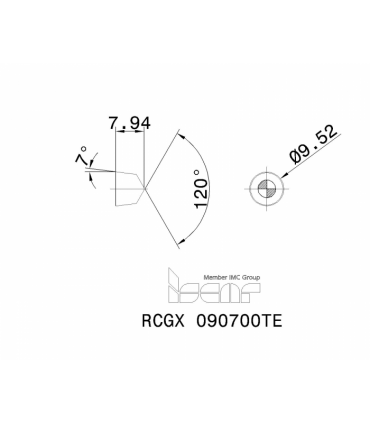 RCGX 090700TE IS25