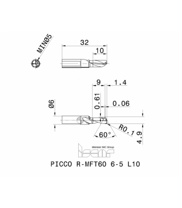 PICCO R-MFT60 6-5 L10 IC908