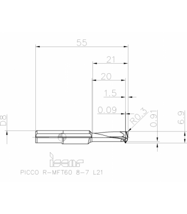 PICCO R-MFT60 8-7 L21 IC908