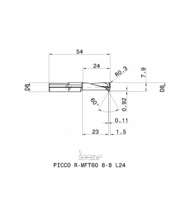 PICCO R-MFT60 8-8 L24 IC908