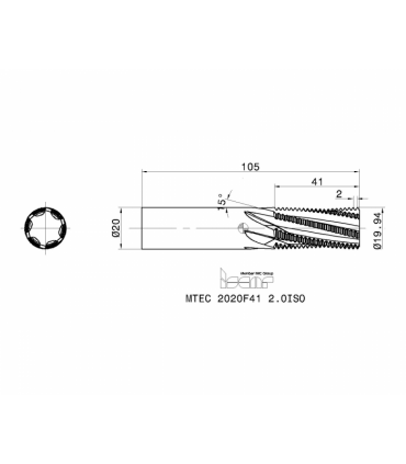 MTEC 2020F41 2.0ISO IC908