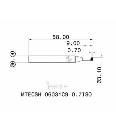 MTECSH 06031C9 0.7ISO IC903