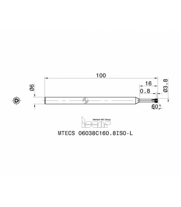 MTECS 06038C160.8ISO-L IC908