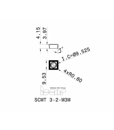 SCMT 09T308-M3M IC6015