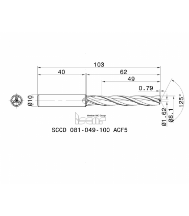 SCCD 081-049-100 ACF5 IC608
