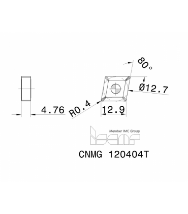 CNMG 120404T IN23