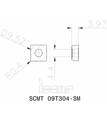 SCMT 09T304-SM IC907
