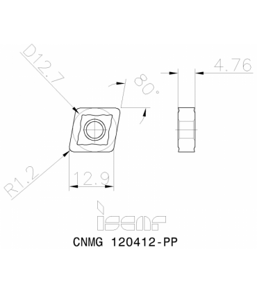 CNMG 120412-PP IC907