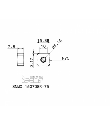 SNMX 150708R-75 IC8150
