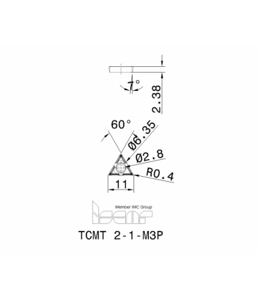 TCMT 110204-M3P IC807