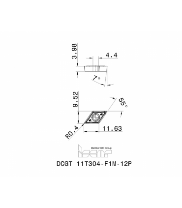 DCGT 11T304-F1M-12P IC1008