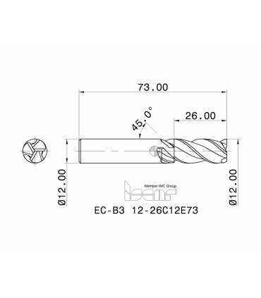 EC-B3 12-26C12E73 IC08