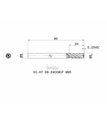 EC-H7 08-24C08CF-M90 IC902