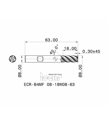 ECR-B4MF 08-18W08-63 IC900