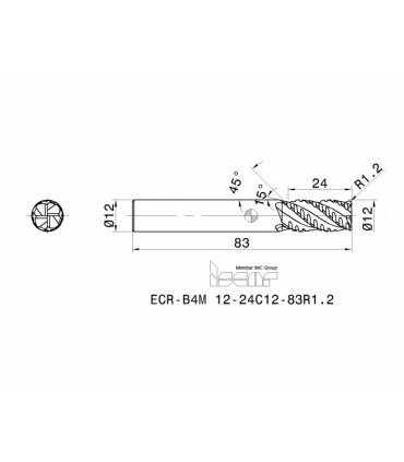 ECR-B4M 12-24C12-83R1.2 IC900