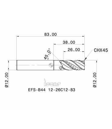 EFS-B44 12-26C12-83 IC900