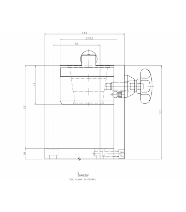 TOOL CLAMP 50 ROTARY