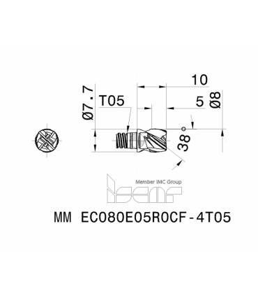 MM EC080E05R0CF-4T05 IC908