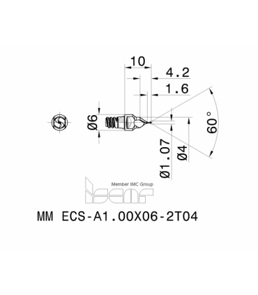 MM ECS-A1.00X06-2T04 IC908