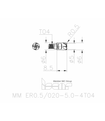 MM ER0.5/020-5.0-4T04 IC908