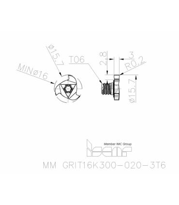 MM GRIT16K300-020-3T6 IC908