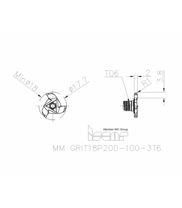 MM GRIT18P200-100-3T6 IC908