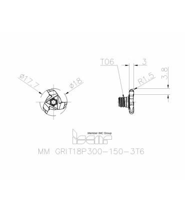 MM GRIT18P300-150-3T6 IC908