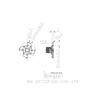 MM GRIT22P200-020-4T8 IC908