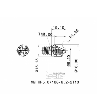 MM HR5.0/188-6.2-2T10 IC908