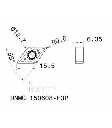 DNMG 150608-F3P IC8150