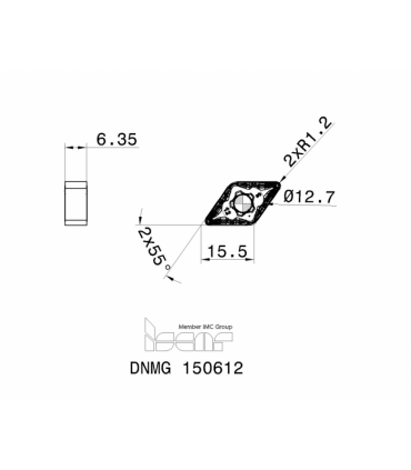 DNMG 150612-M3P IC807
