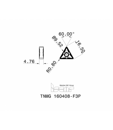 TNMG 160408-F3P IC8150
