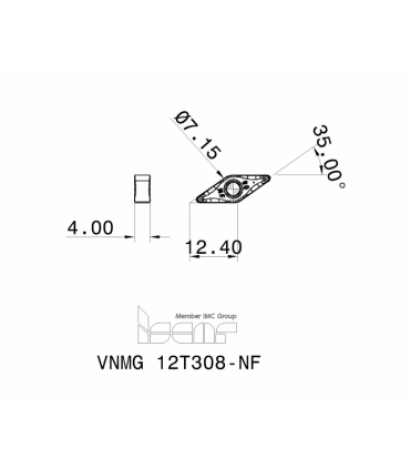 VNMG 12T308-NF IC907