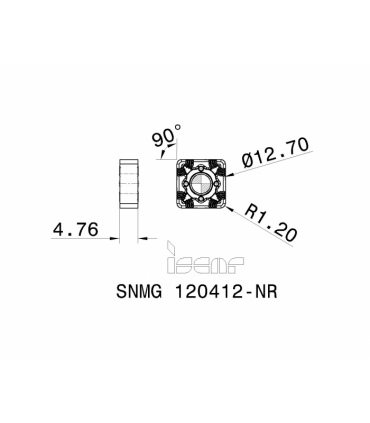 SNMG 120412-NR IC428