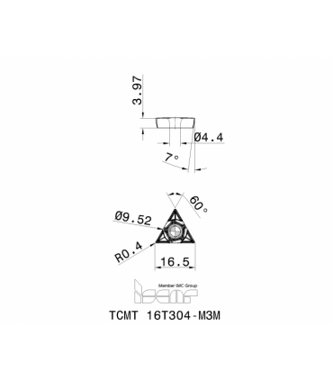 TCMT 16T304-M3M IC6015