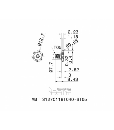 MM TS127C118T040-6T05 IC928
