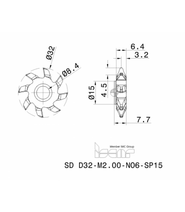 SD D32-M2.00-NO6-SP15 IC908