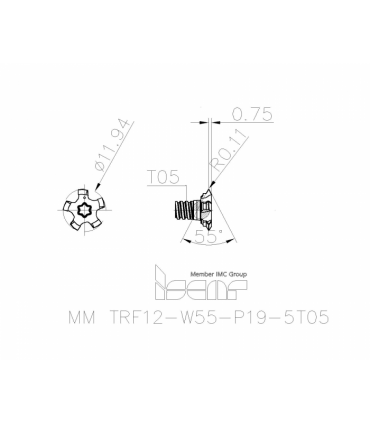 MM TRF12-W55-P19-5T05 IC908